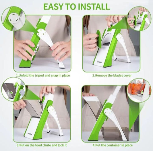 Mandoline Slicer Adjustable Vegetable Cutter