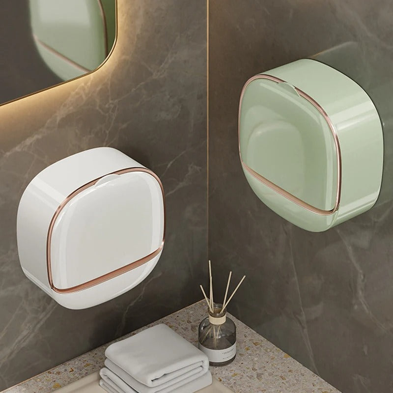 Soap Box Wall Mounted Light Luxury Soap Holder