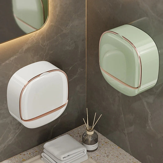 Soap Box Wall Mounted Light Luxury Soap Holder