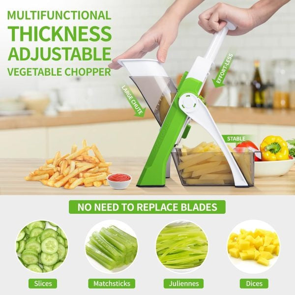 Mandoline Slicer Adjustable Vegetable Cutter